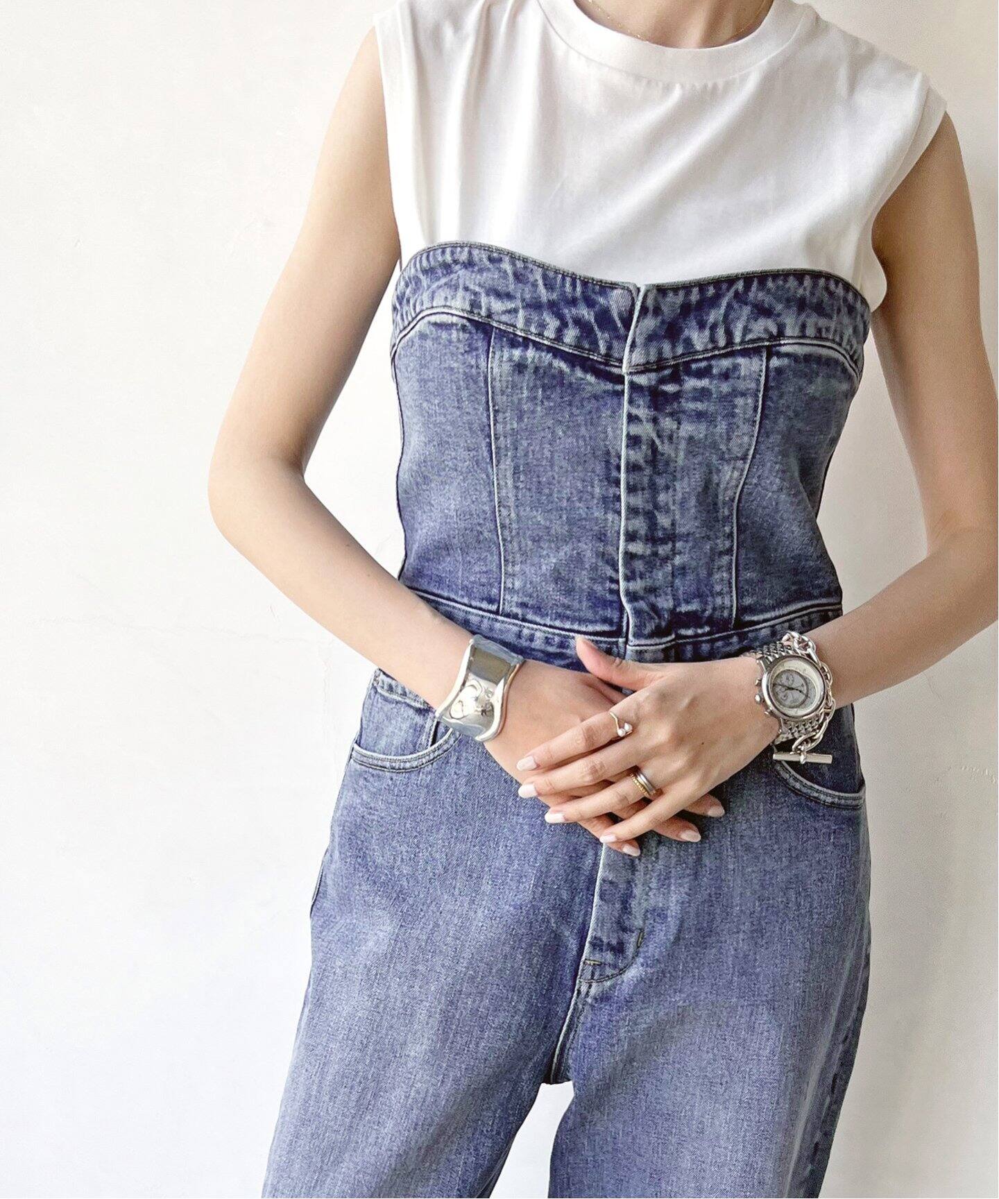 5 1/2 BARE-ALL-IN-ONE DENIM（つなぎ／オールインワン）｜Spick and 