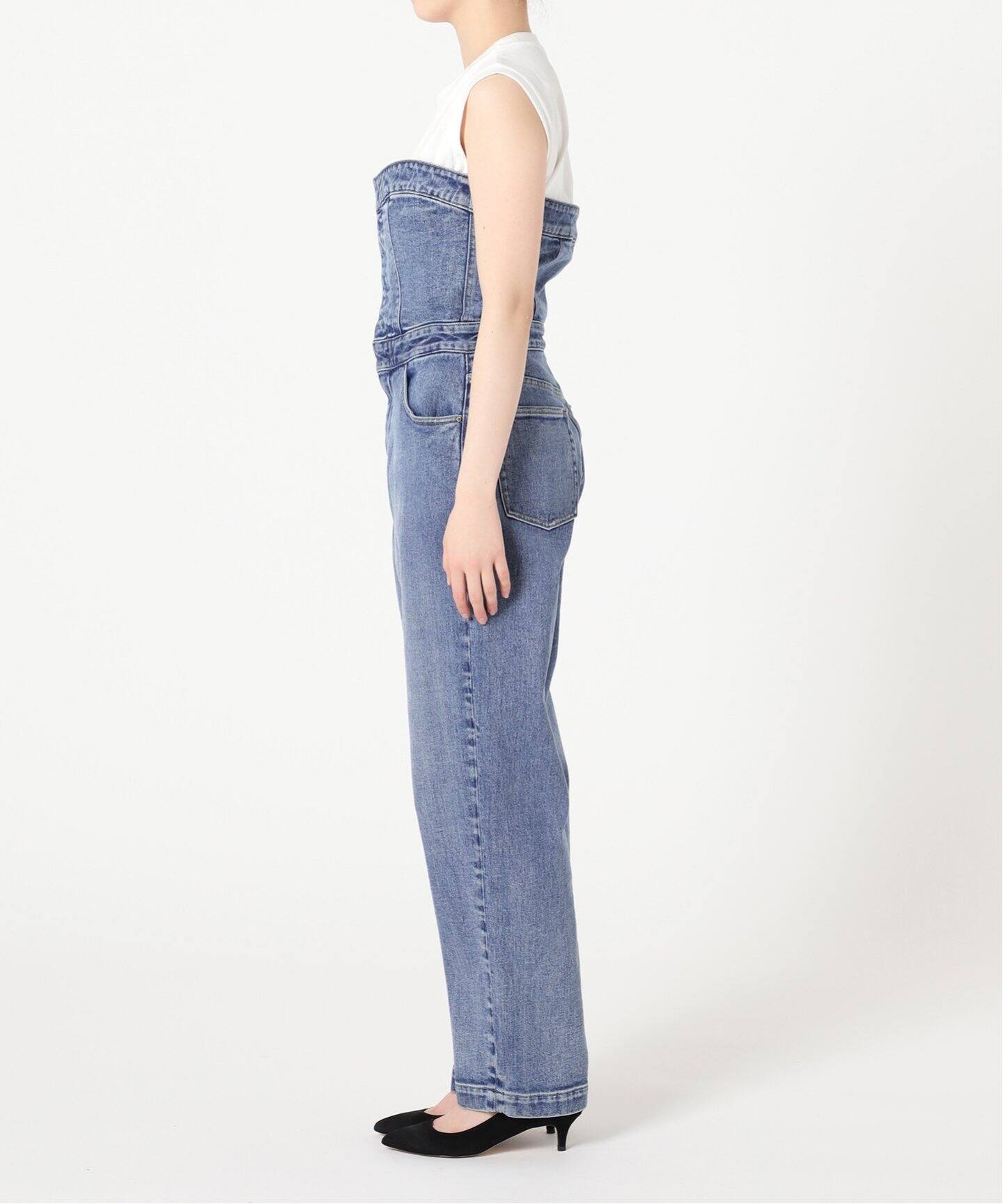 5 1/2 BARE-ALL-IN-ONE DENIM（つなぎ／オールインワン）｜Spick and 
