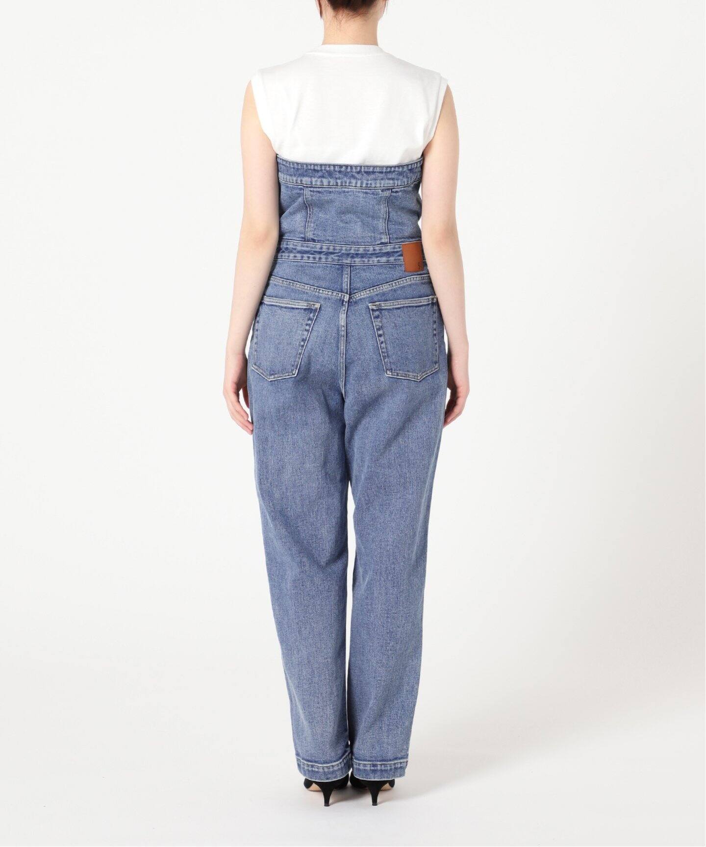 5 1/2 BARE-ALL-IN-ONE DENIM（つなぎ／オールインワン）｜Spick and 