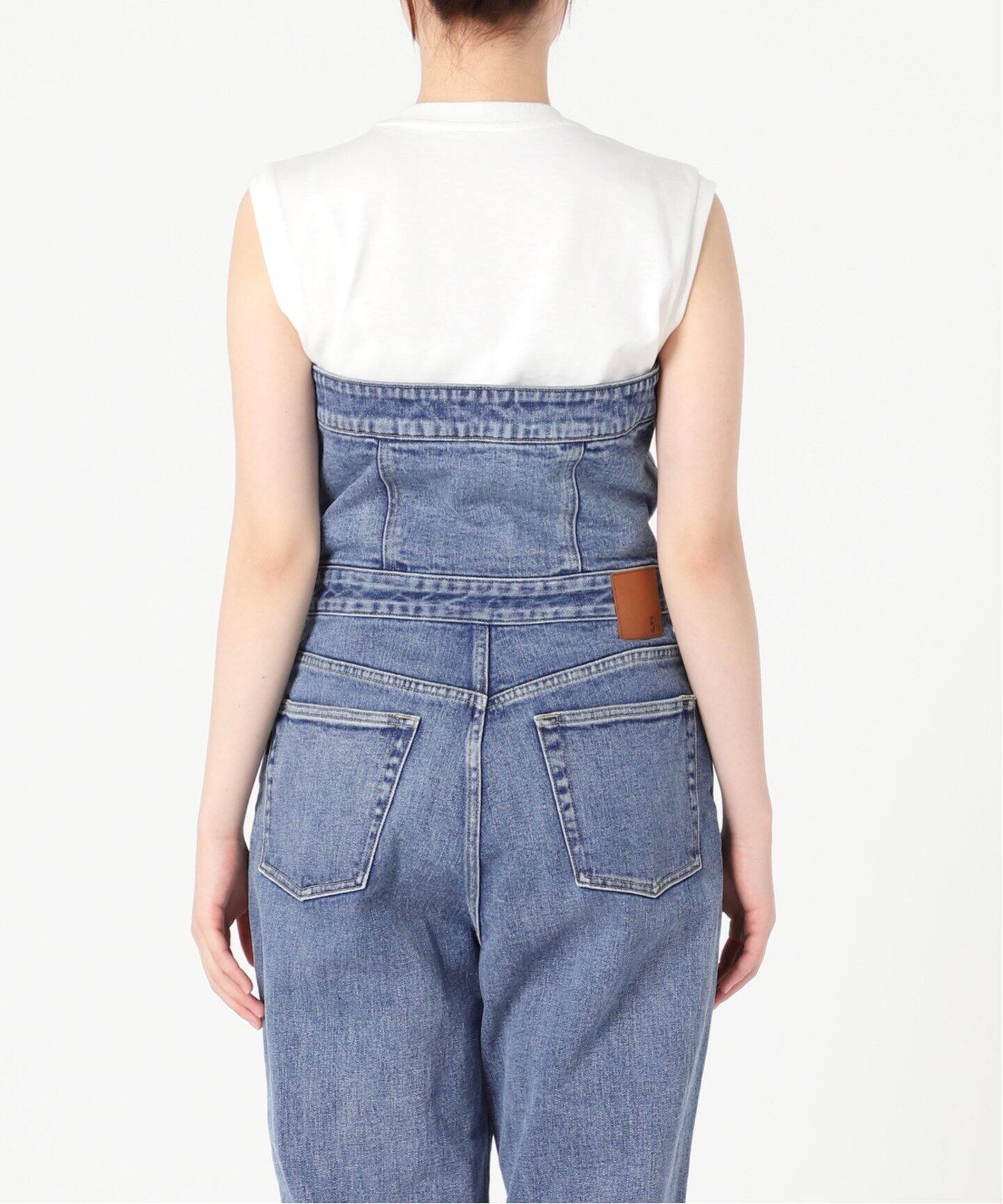 5 1/2 BARE-ALL-IN-ONE DENIM（つなぎ／オールインワン）｜Spick and 
