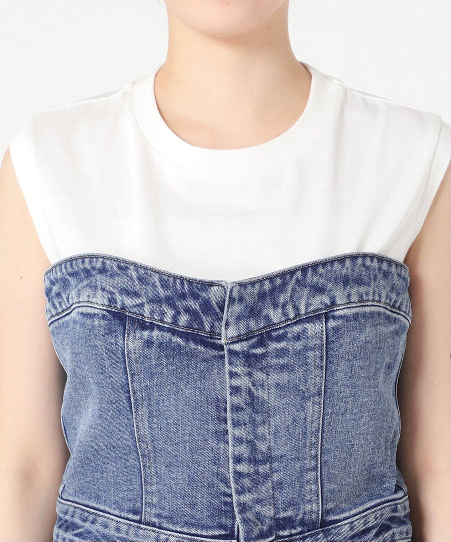 5 1/2 BARE-ALL-IN-ONE DENIM（つなぎ／オールインワン）｜Spick and 