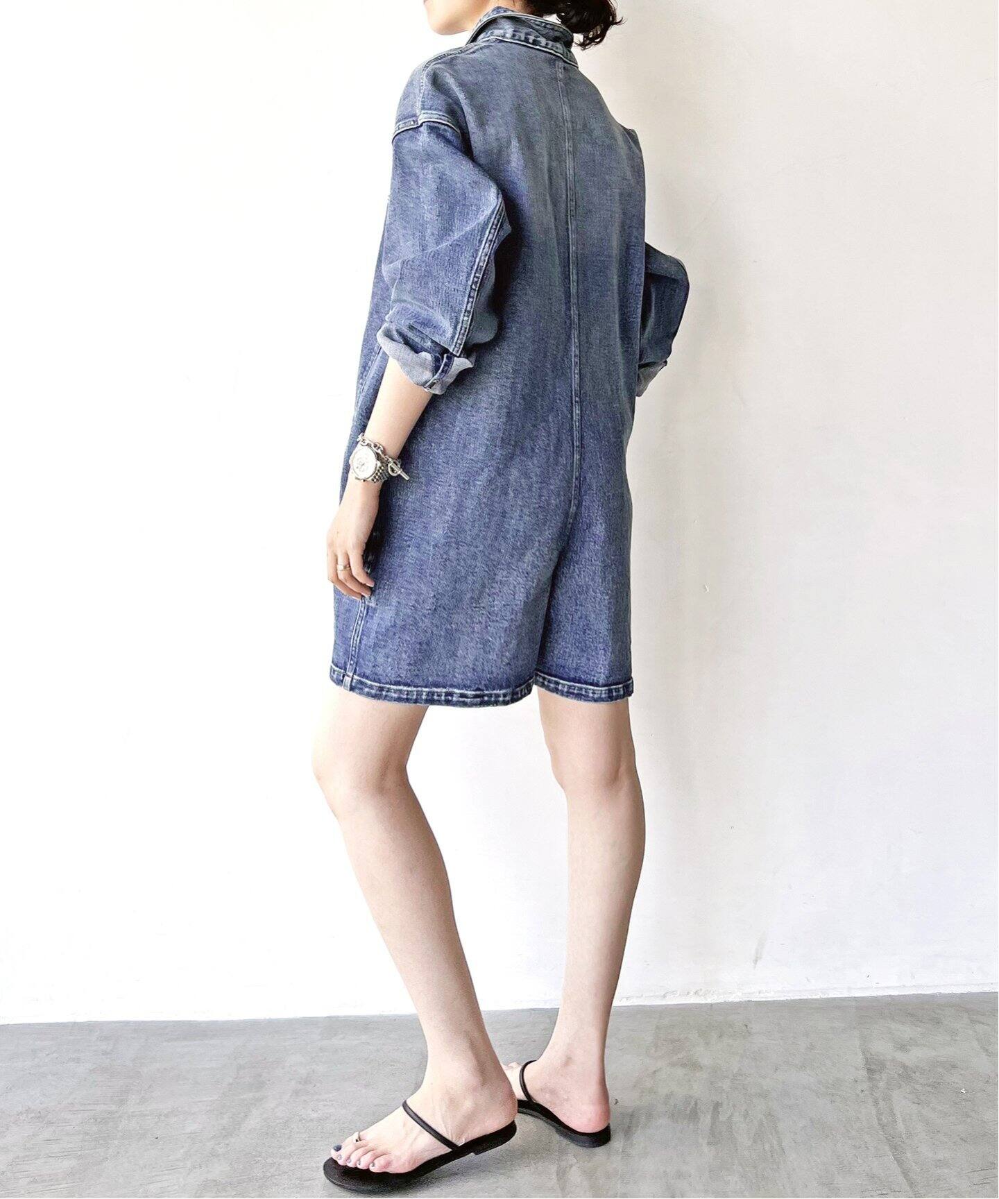 5 1/2 ARMY DENIM JUMPSUIT（つなぎ／オールインワン）｜Spick and 