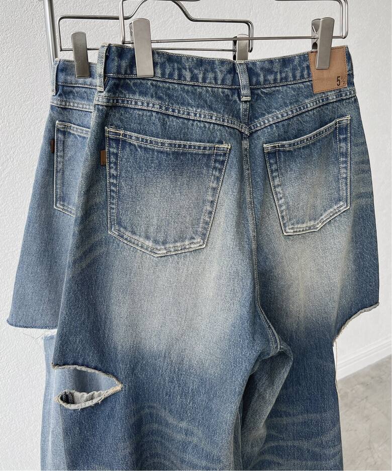 5 1/2 SIDE CRUSHED DENIM（デニムパンツ・ジーンズ）｜Spick and Span 