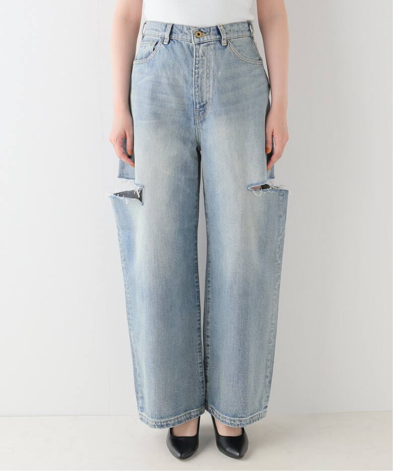 5 1/2 SIDE CRUSHED DENIM（デニムパンツ・ジーンズ）｜Spick and Span 