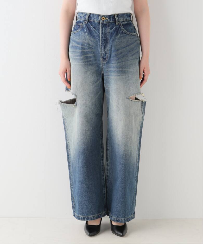 5 1/2 SIDE CRUSHED DENIM（デニムパンツ・ジーンズ）｜Spick and Span 
