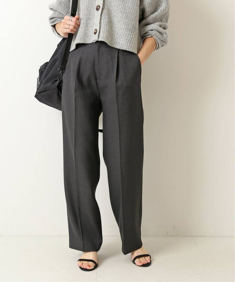ウールライクストレートパンツ（スラックス）｜Spick and Span  