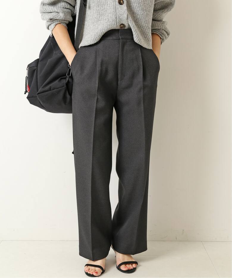 ウールライクストレートパンツ（スラックス）｜Spick and Span 