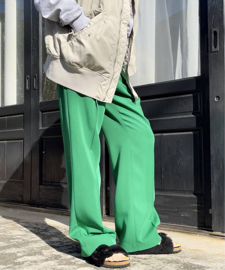 ラチネローウエストパンツ（スラックス）｜Spick and Span（スピック  