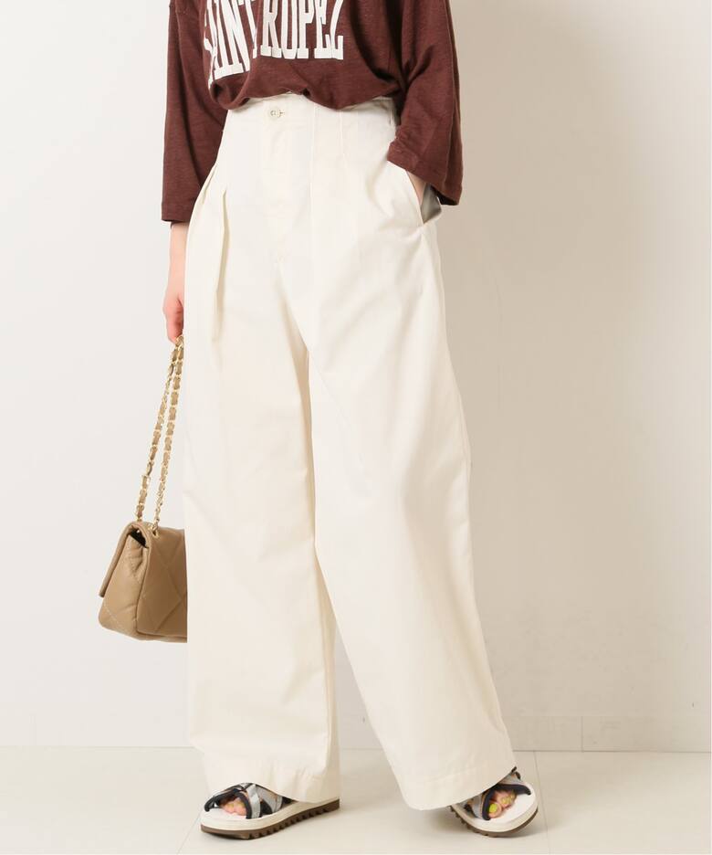 ライトツイルワイドパンツ（スラックス）｜Spick and Span（スピック  