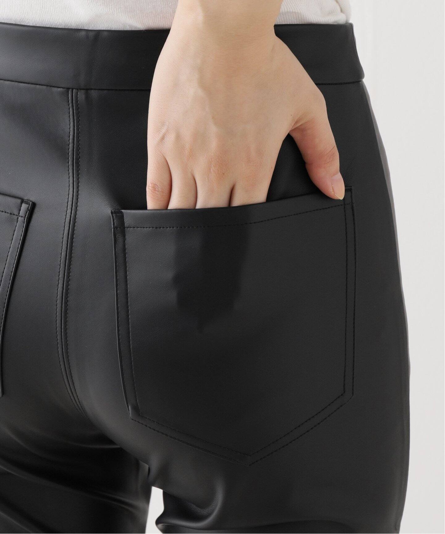 フェイクレザーレギンス（その他パンツ）｜Spick and Span（スピック 