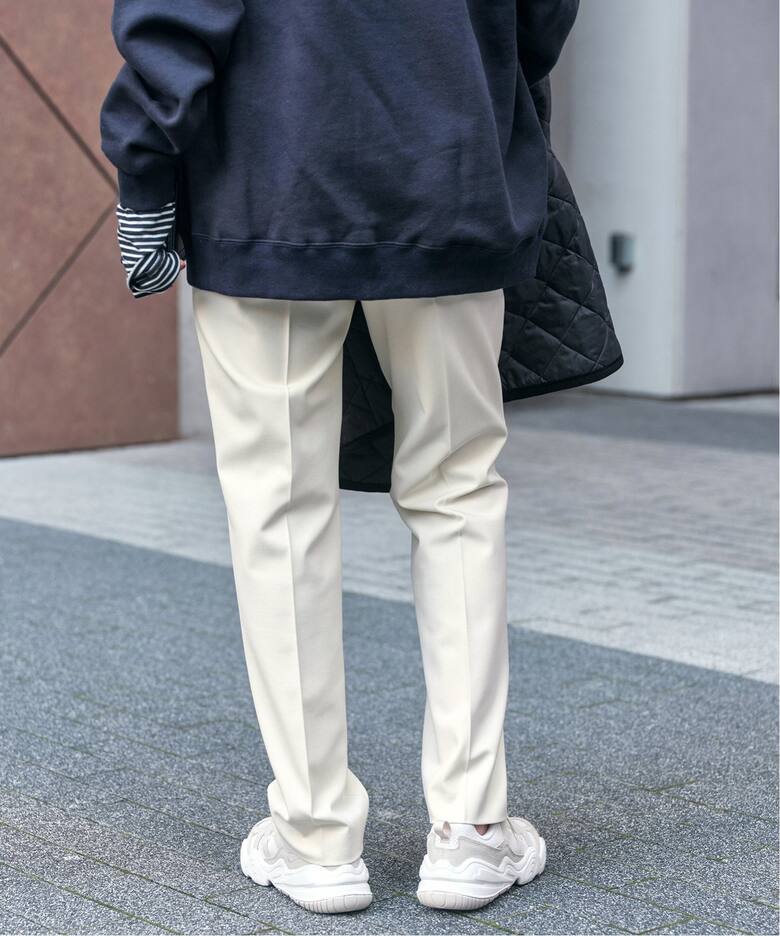 裏起毛スリムストレートパンツ（スラックス）｜Spick and Span 