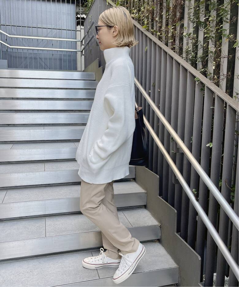 裏起毛スリムストレートパンツ（スラックス）｜Spick and Span 