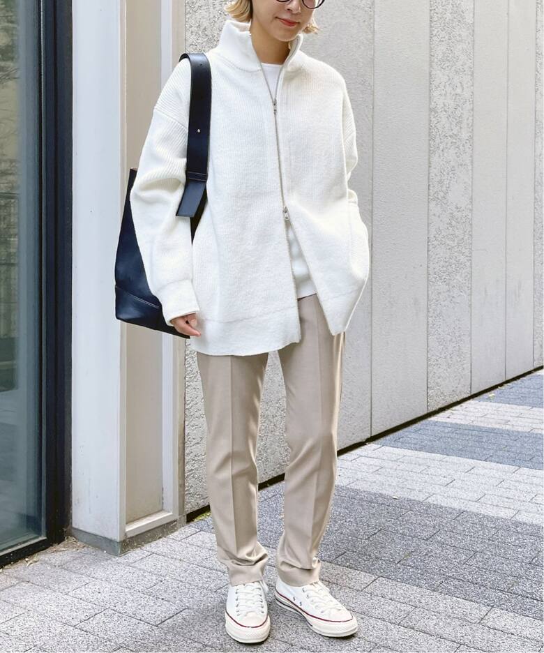 裏起毛スリムストレートパンツ（スラックス）｜Spick and Span 