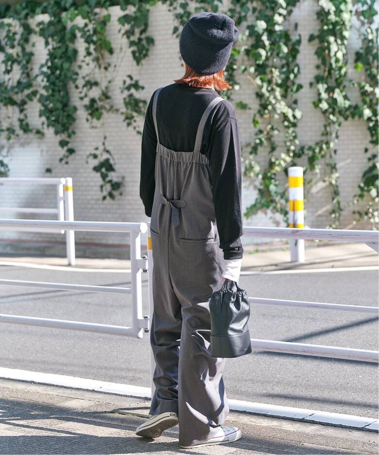 Spick and span ベアオールインワン サロペット レディース ネイビー 