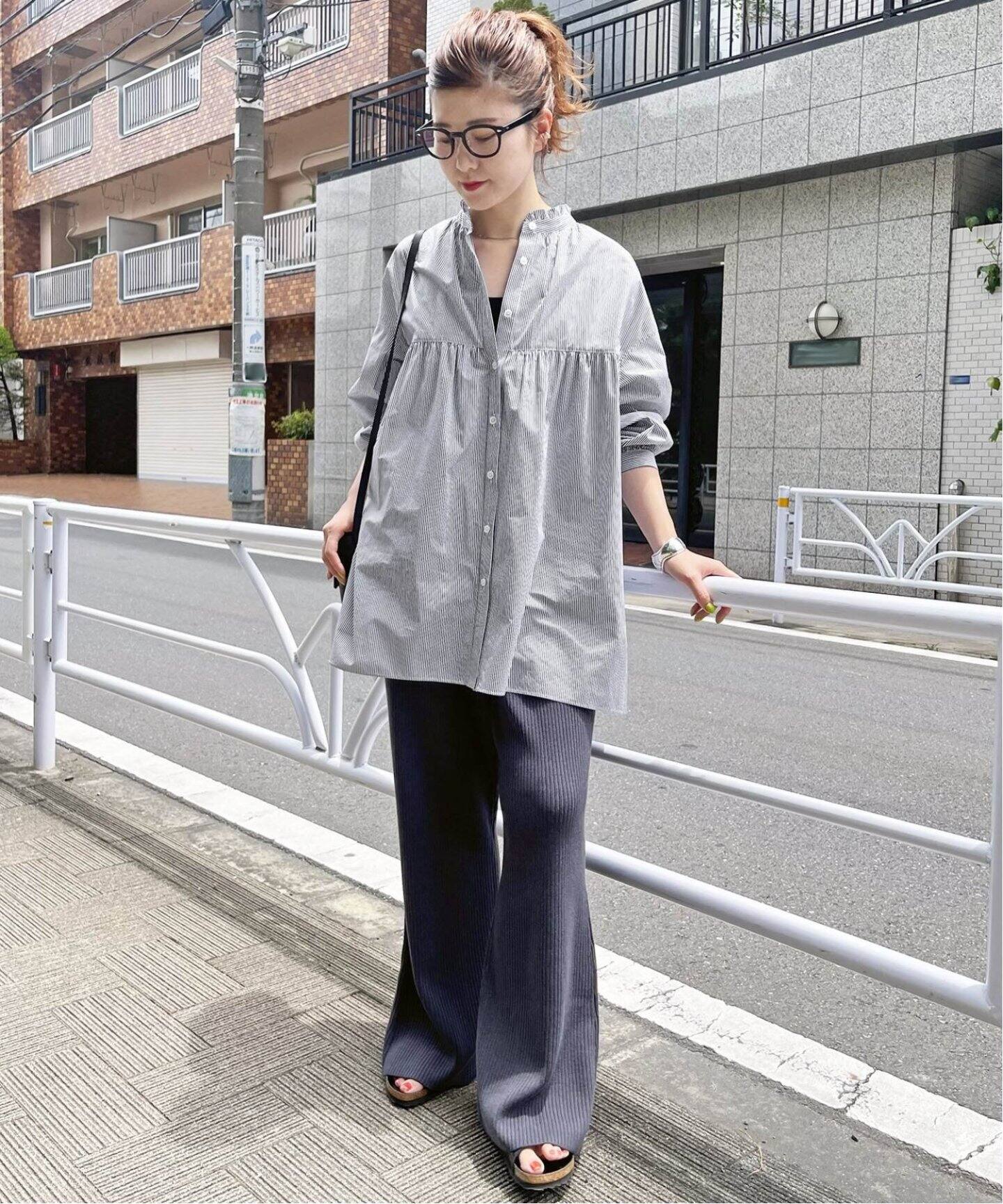 ニットワイドパンツ（スラックス）｜Spick and Span（スピック＆スパン 
