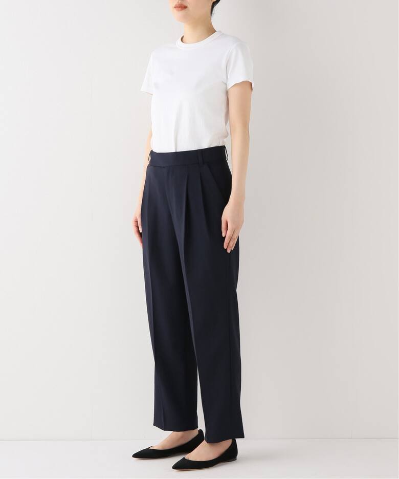 カラーテーパードタックパンツ（スラックス）｜Spick and Span  