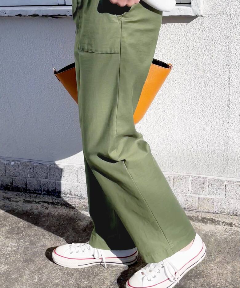 バックサテンイージーカーゴパンツ（カーゴパンツ）｜Spick and Span  