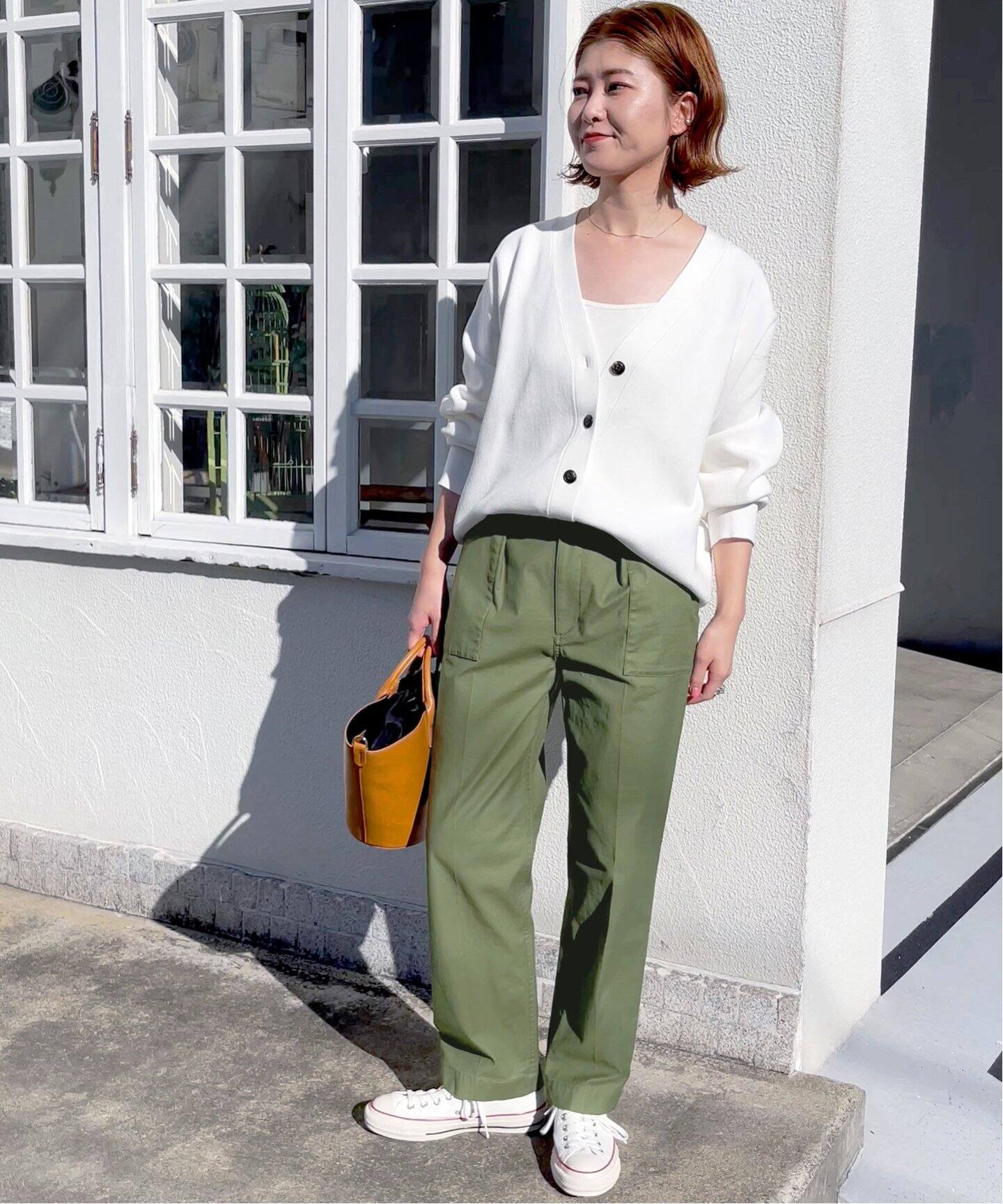 Spick & Span 新品タグ付きカーゴパンツ カーキ（スピック＆スパン