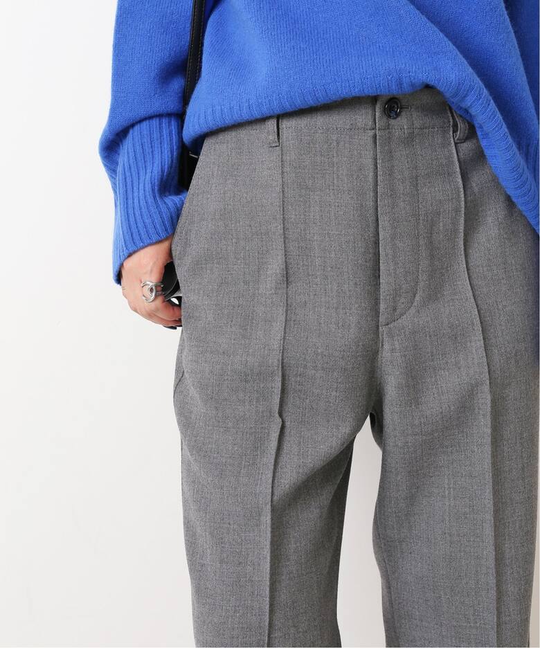 ハイブリッドダブルクロスストレートパンツ（スラックス）｜Spick and 