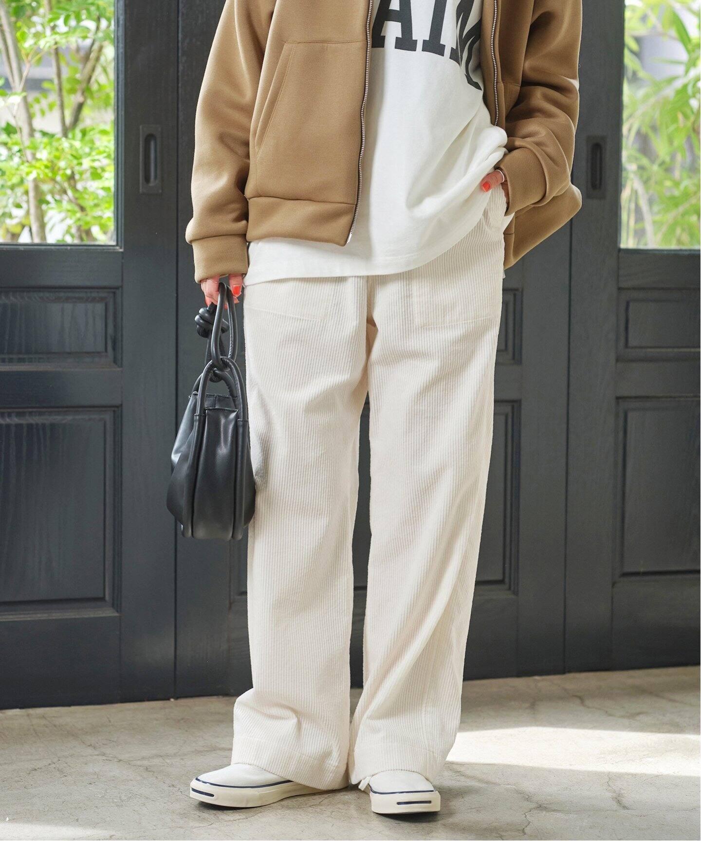 コーデュロイワイドイージーパンツ（その他パンツ）｜Spick and Span  