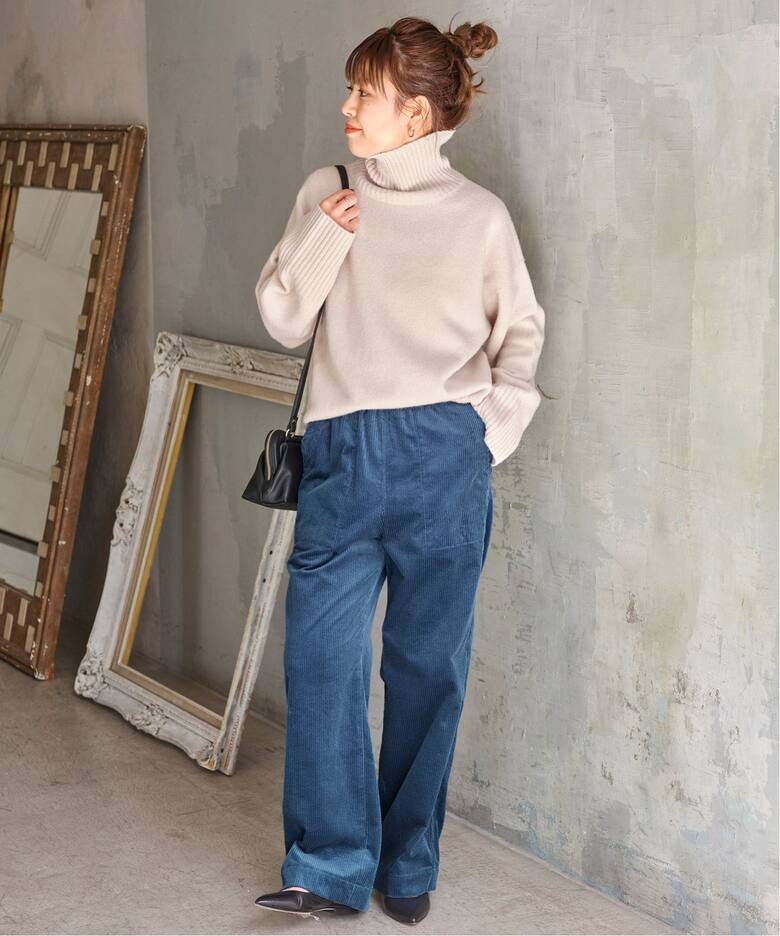 コーデュロイワイドイージーパンツ（その他パンツ）｜Spick and Span 