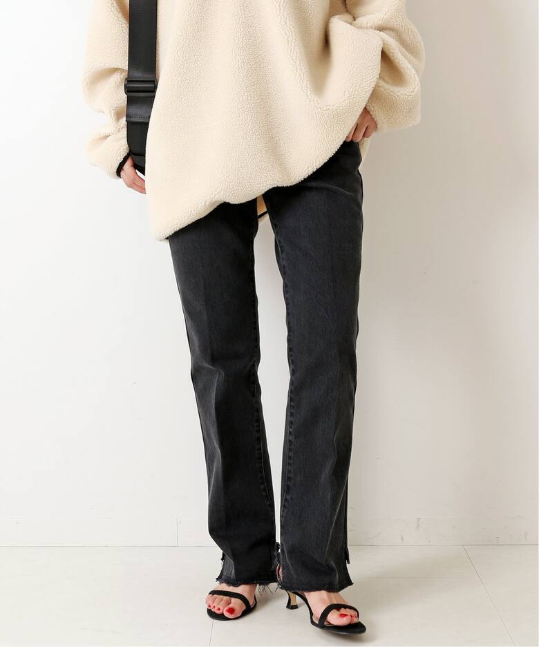 ≪追加≫5 1/2 BEAUTY-LINE SLIT DENIM（デニムパンツ・ジーンズ  