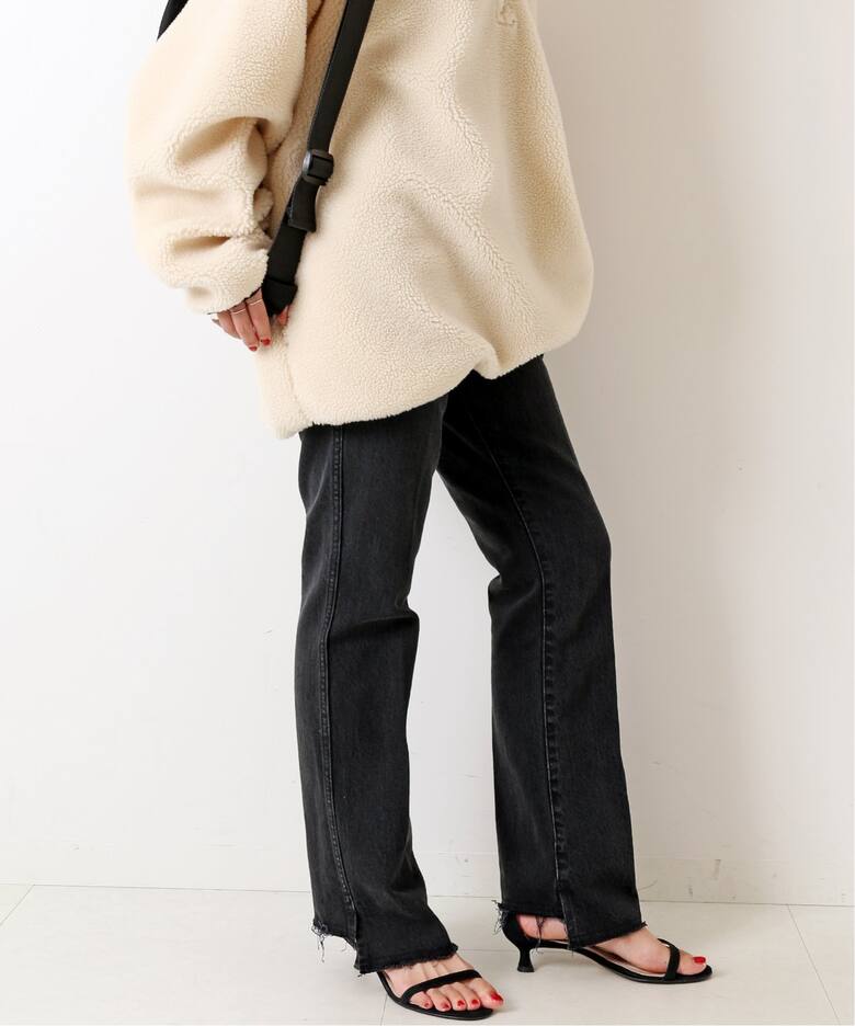 ≪追加≫5 1/2 BEAUTY-LINE SLIT DENIM（デニムパンツ・ジーンズ  