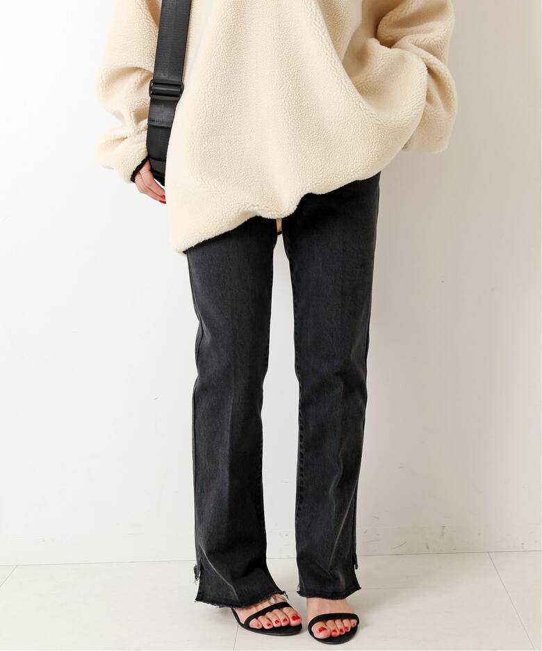 ≪追加≫5 1/2 BEAUTY-LINE SLIT DENIM（デニムパンツ・ジーンズ 