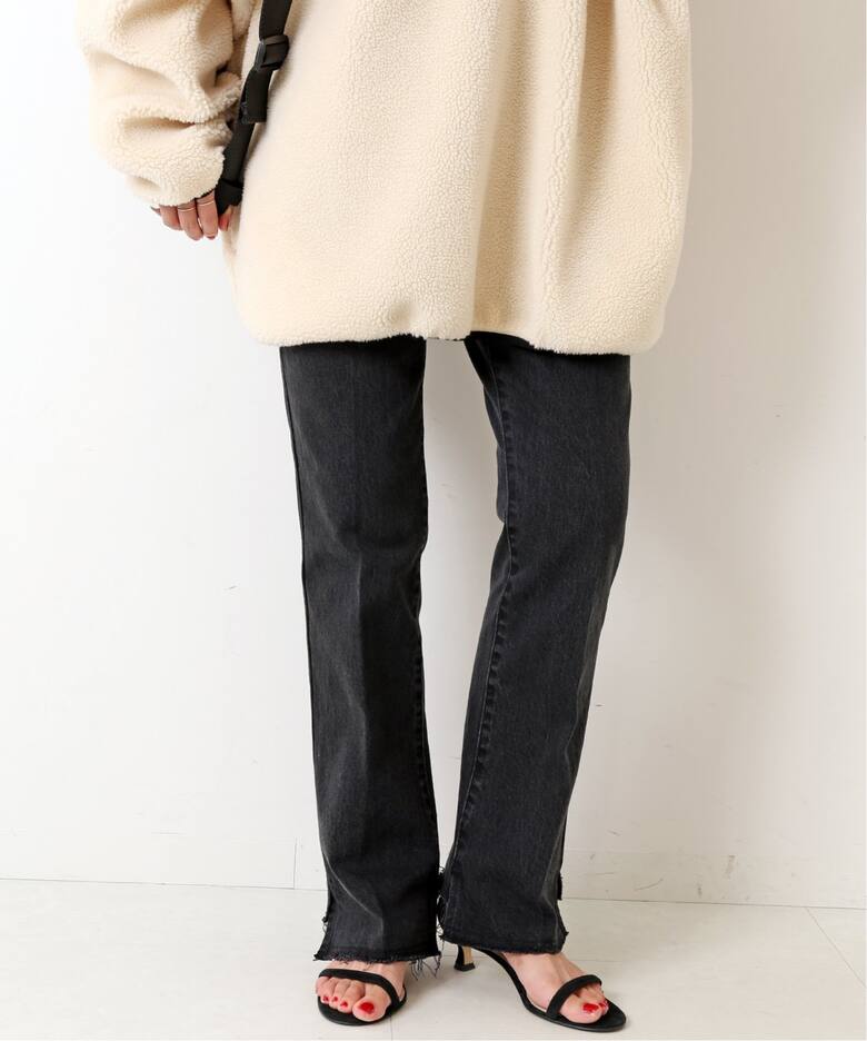 ≪追加≫5 1/2 BEAUTY-LINE SLIT DENIM（デニムパンツ・ジーンズ  