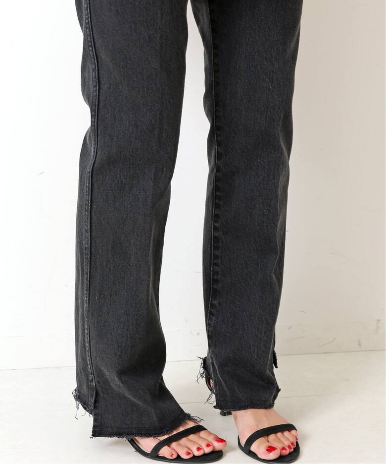 ≪追加≫5 1/2 BEAUTY-LINE SLIT DENIM（デニムパンツ・ジーンズ  