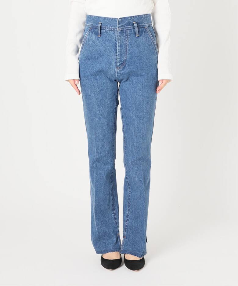 ≪追加≫5 1/2 BEAUTY-LINE SLIT DENIM（デニムパンツ・ジーンズ  