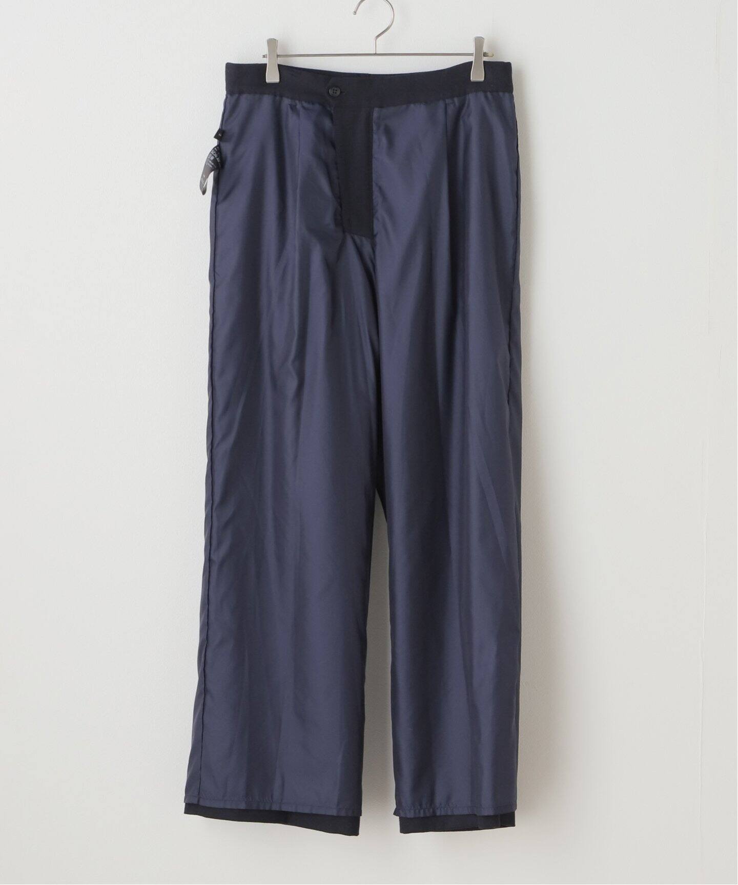 ベルトツキワイドストレートパンツ（スラックス）｜Spick and Span  