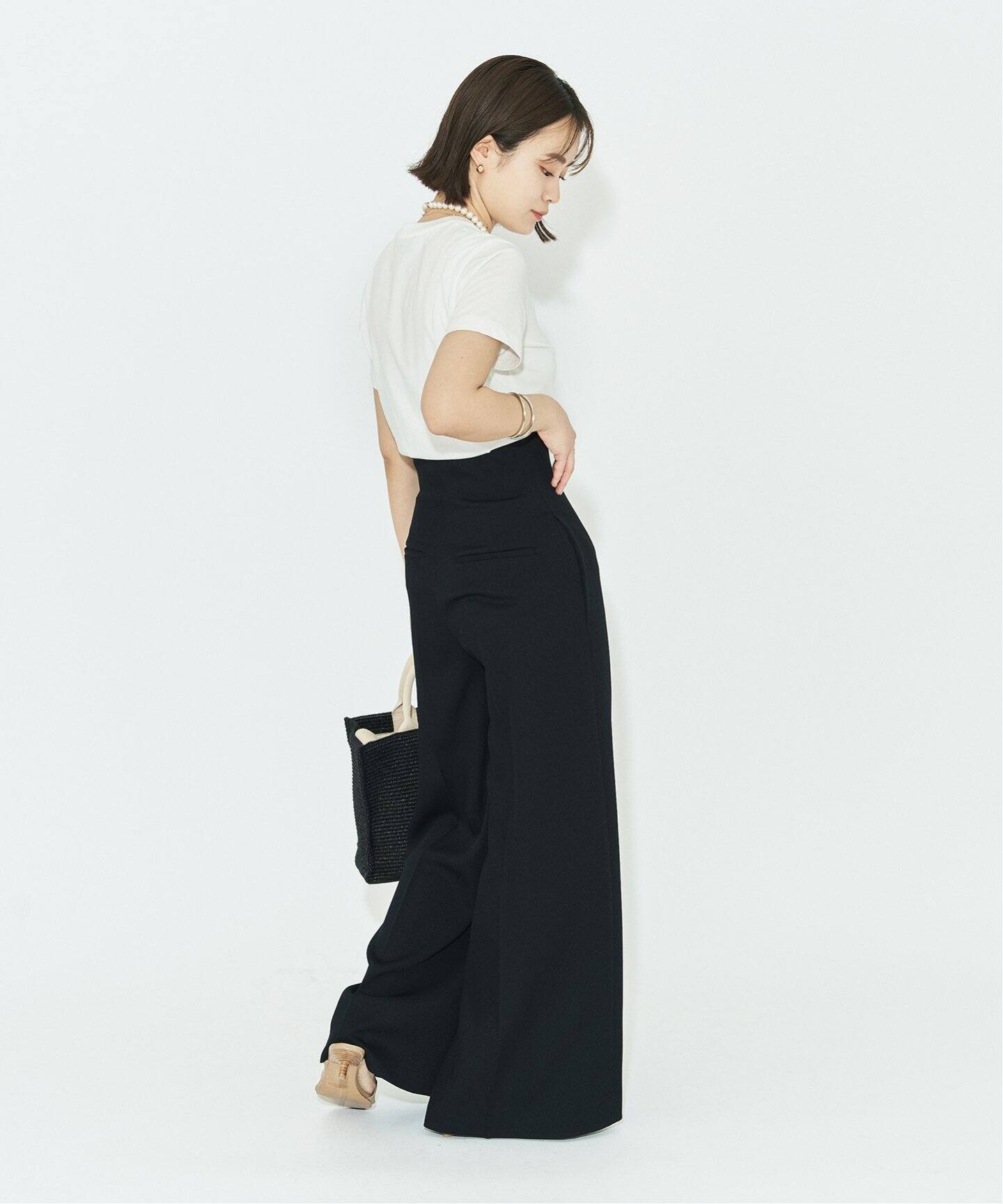 カシドスワイドパンツ（スラックス）｜HARDY NOIR（アルディーノアール  