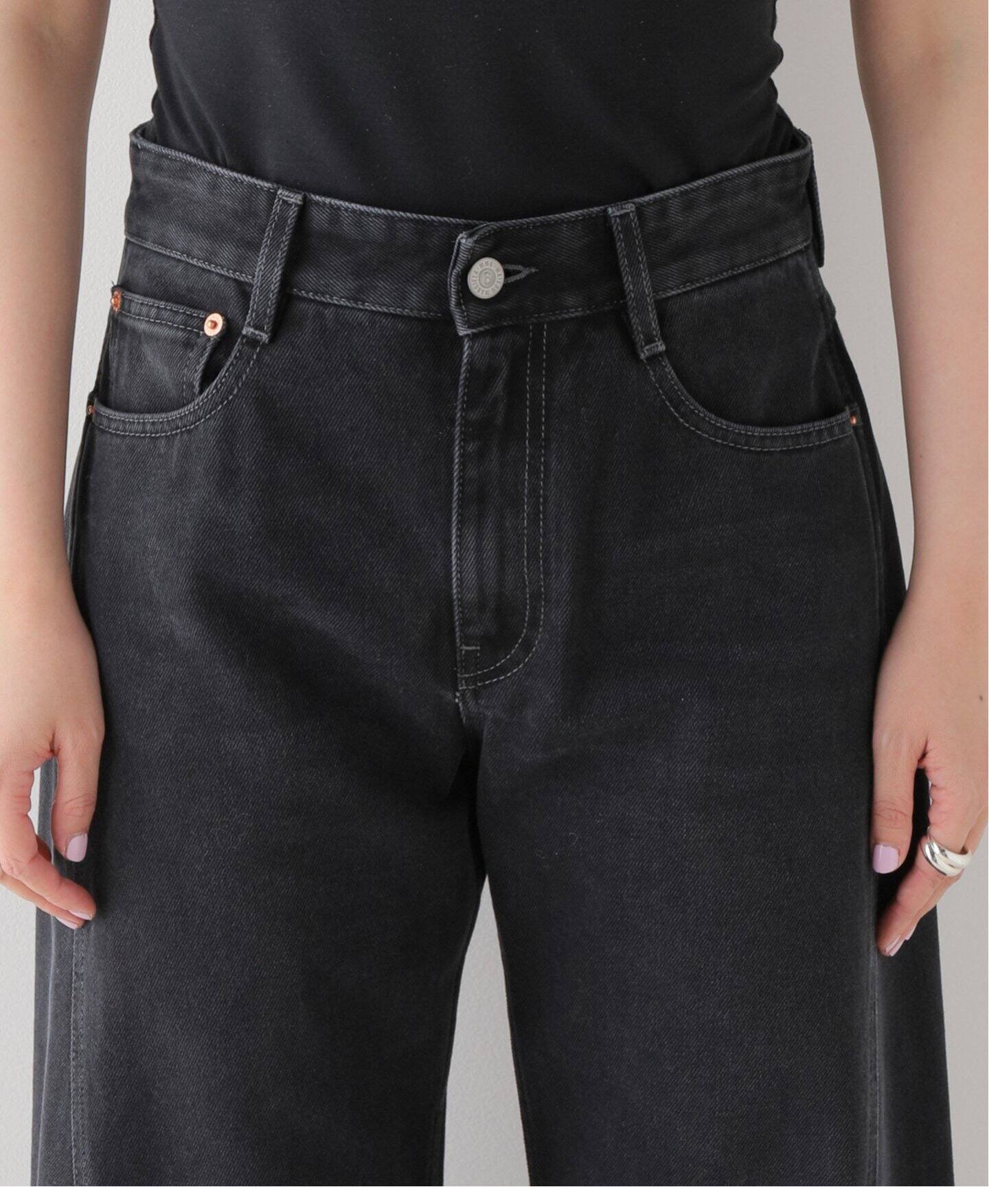 ≪一部店舗+WEB限定≫【MM6/エムエム6】 BLACK DENIM（デニムパンツ 