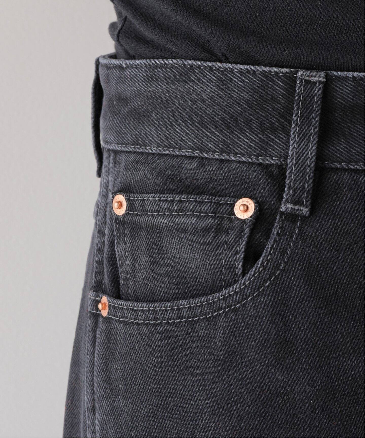 ≪一部店舗+WEB限定≫【MM6/エムエム6】 BLACK DENIM（デニムパンツ 