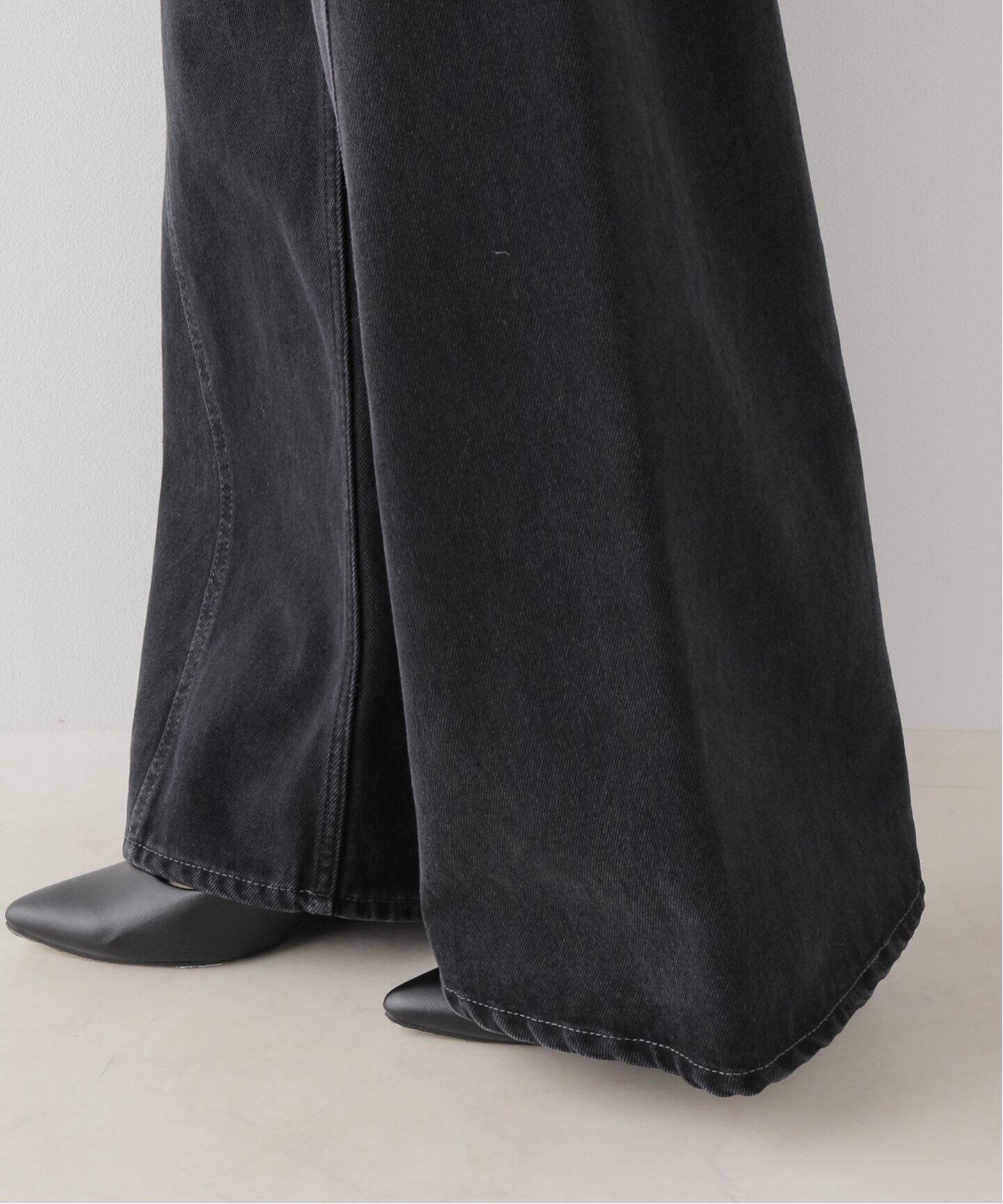 ≪一部店舗+WEB限定≫【MM6/エムエム6】 BLACK DENIM（デニムパンツ 