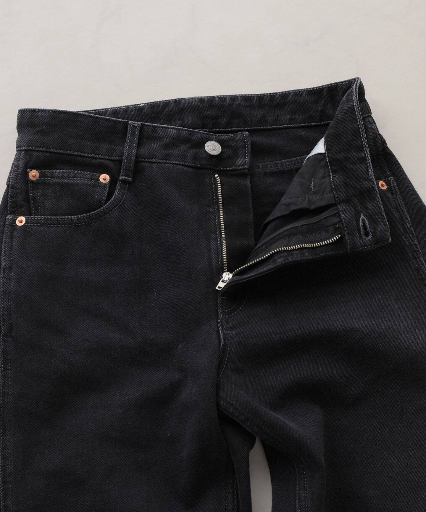 ≪一部店舗+WEB限定≫【MM6/エムエム6】 BLACK DENIM（デニムパンツ 