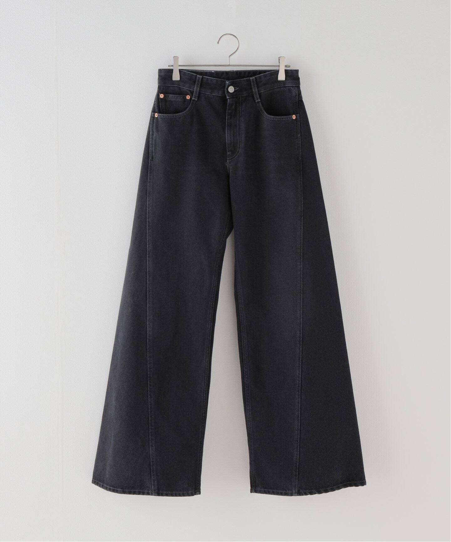 ≪一部店舗+WEB限定≫【MM6/エムエム6】 BLACK DENIM（デニムパンツ  