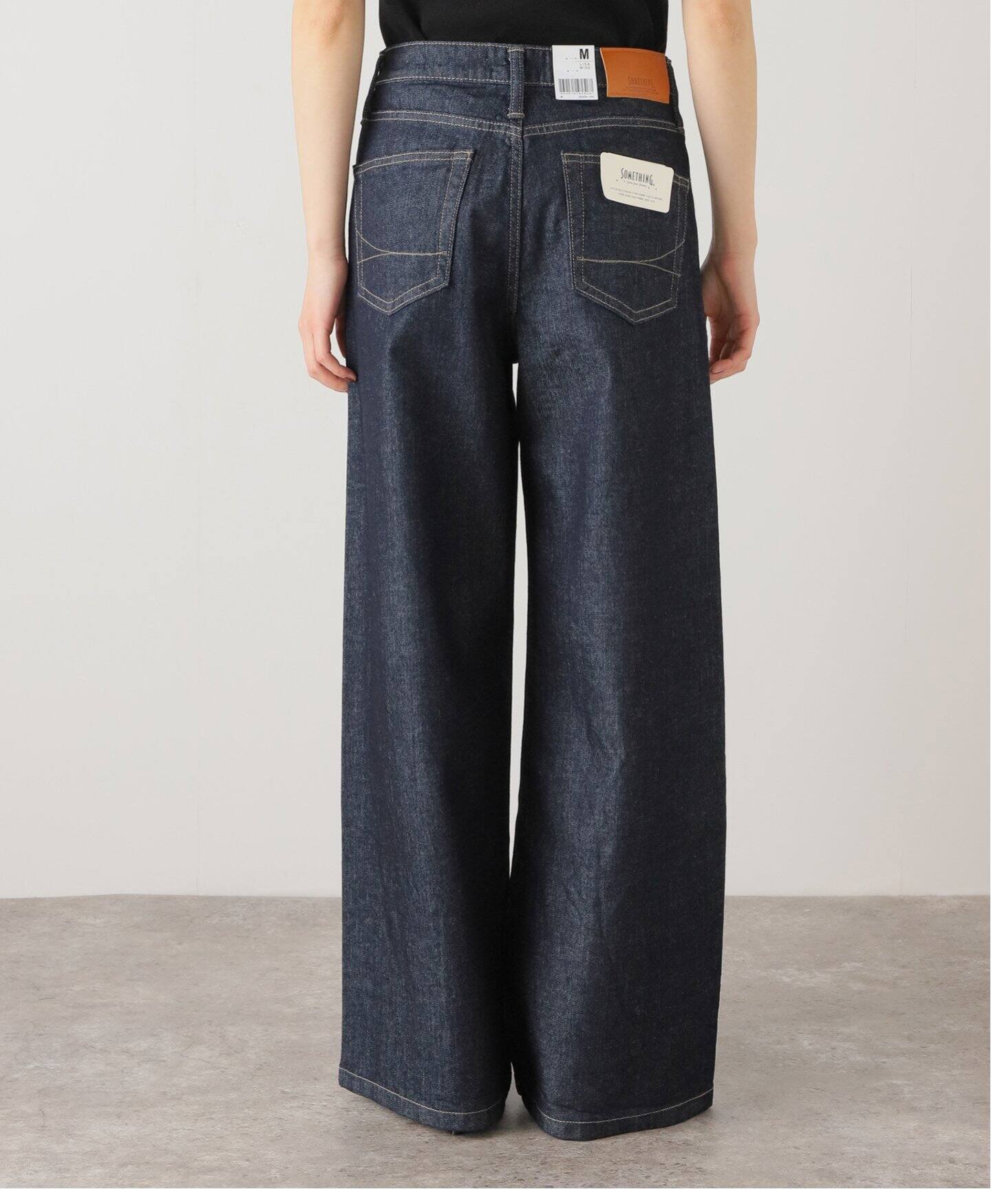 ≪一部店舗+WEB限定≫【SOMETHING / サムシング】 LISA WIDE（デニム  