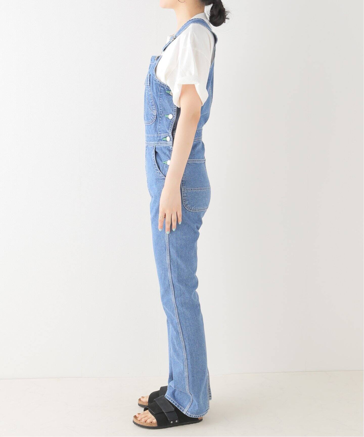 HOLIDAY/ホリデイ】 SLIM FLARE DENIM OVER-ALL（サロペット  