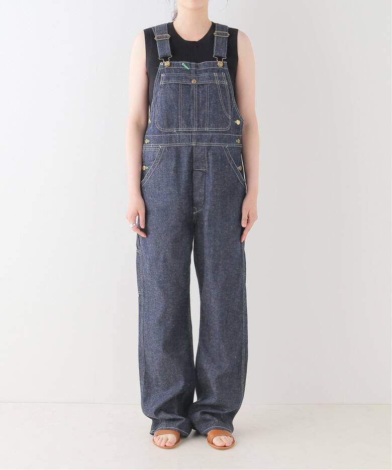 HOLIDAY/ホリデイ】LOW-BACK DENIM OVER-ALL(O.WASH)（サロペット 