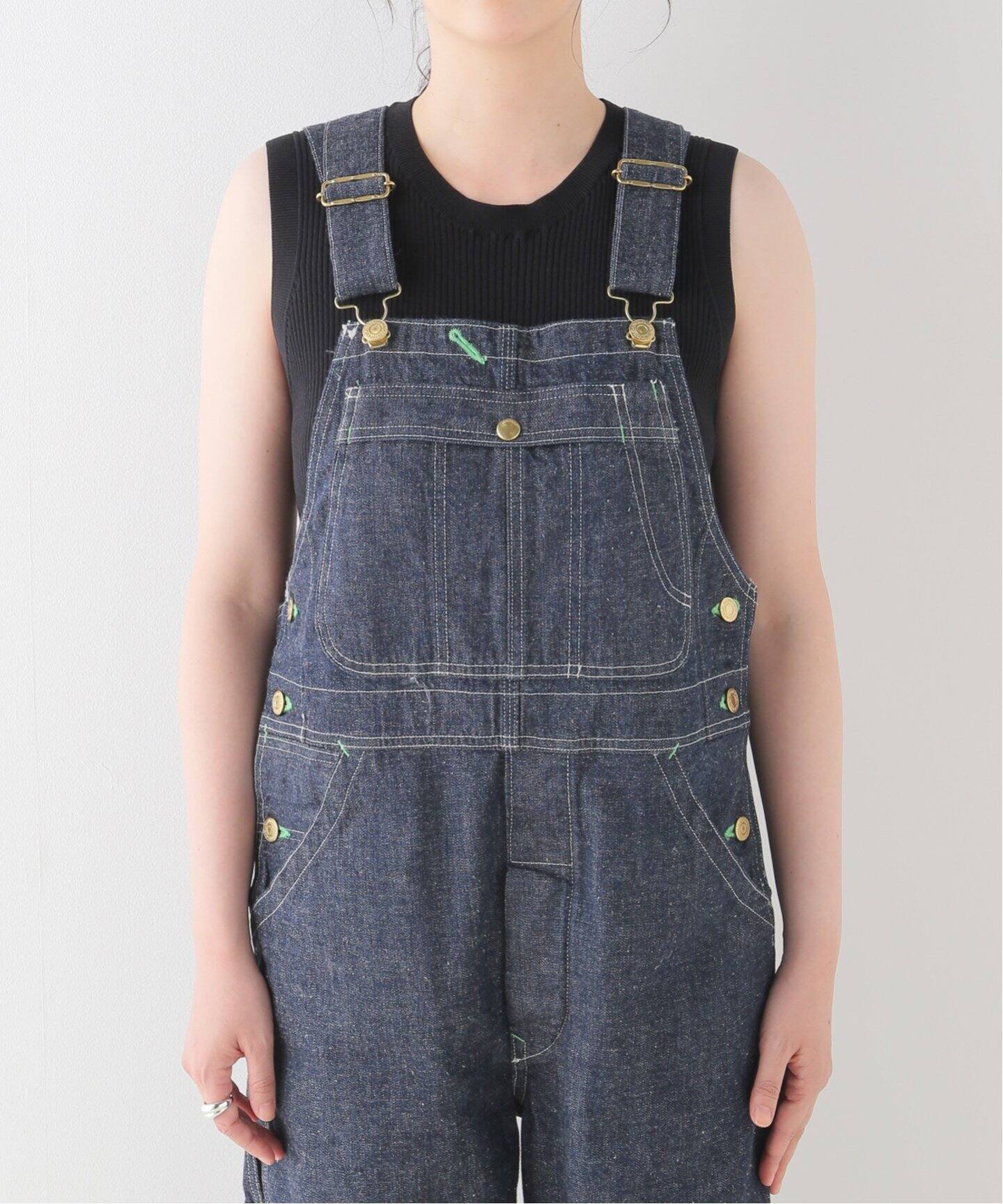 HOLIDAY/ホリデイ】LOW-BACK DENIM OVER-ALL(O.WASH)（サロペット 