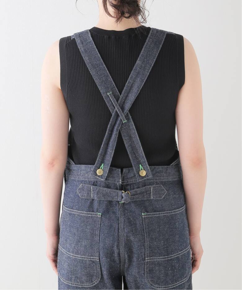 HOLIDAY/ホリデイ】LOW-BACK DENIM OVER-ALL(O.WASH)（サロペット 