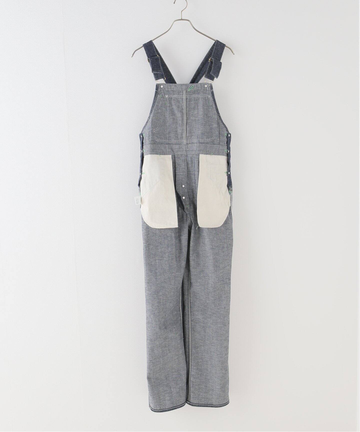 HOLIDAY/ホリデイ】LOW-BACK DENIM OVER-ALL(O.WASH)（サロペット 