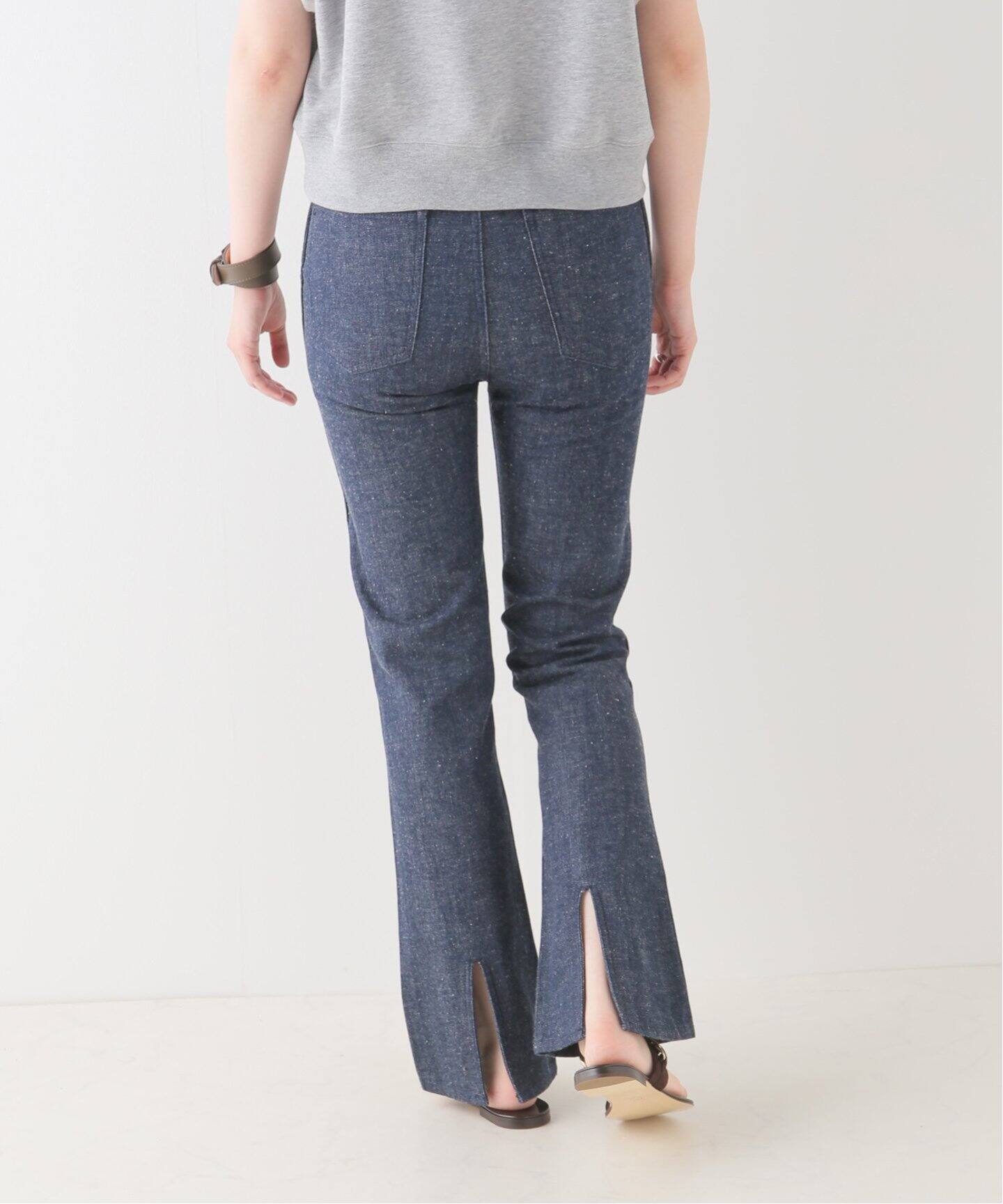 HOLIDAY/ホリデイ】HIGH WAIST SKINNY FLARE DENIM PA（デニムパンツ 