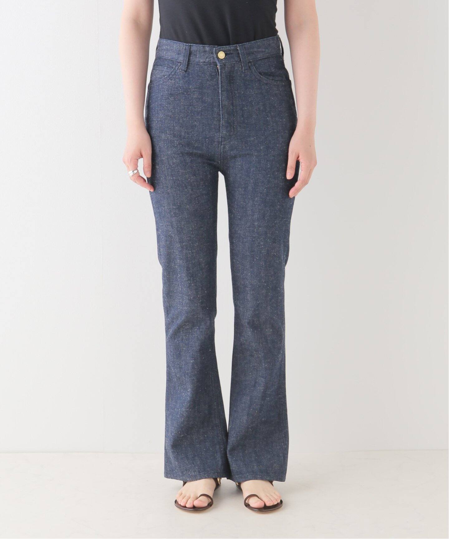 HOLIDAY/ホリデイ】HIGH WAIST SKINNY FLARE DENIM PA（デニムパンツ  