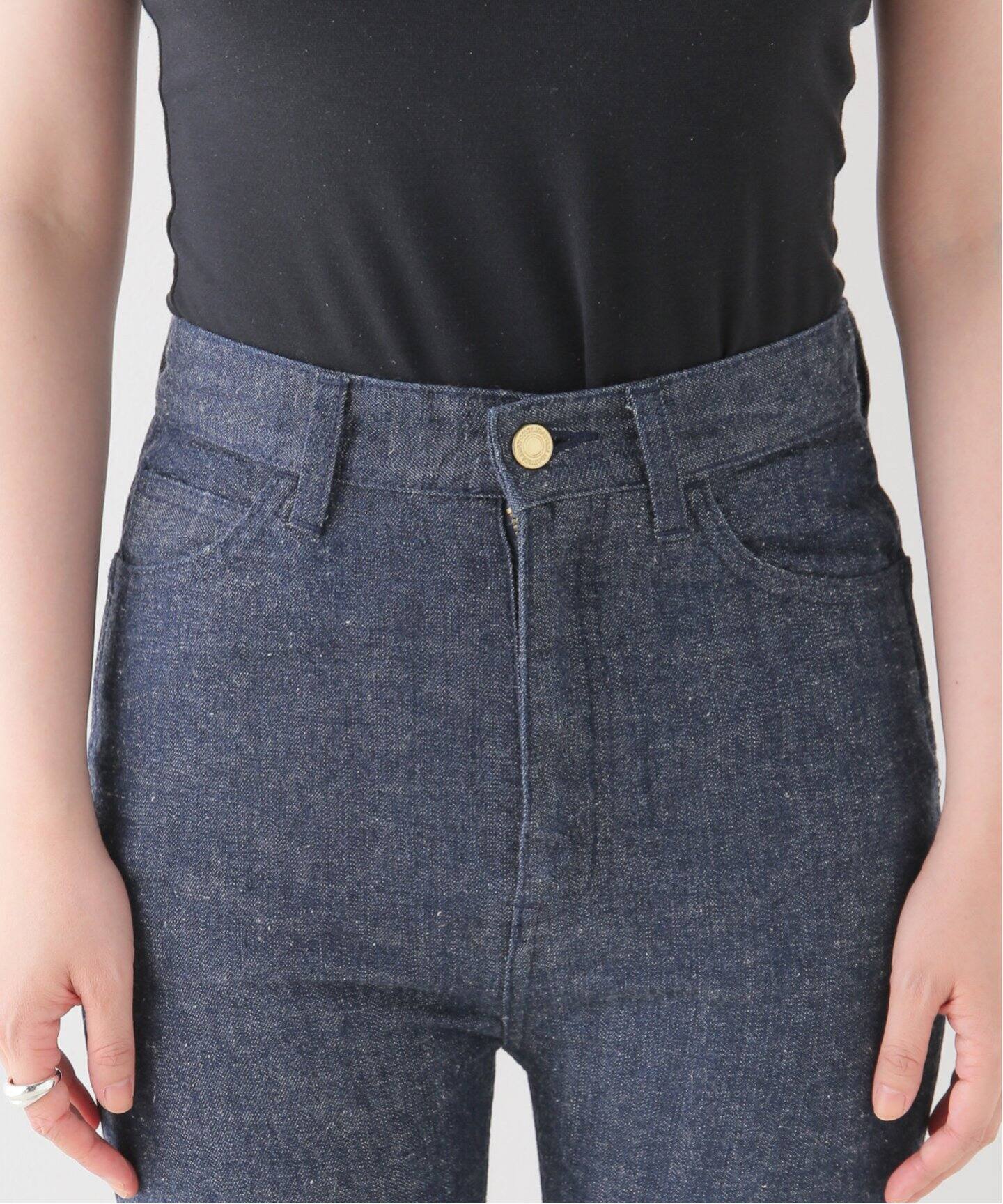 HOLIDAY/ホリデイ】HIGH WAIST SKINNY FLARE DENIM PA（デニムパンツ  