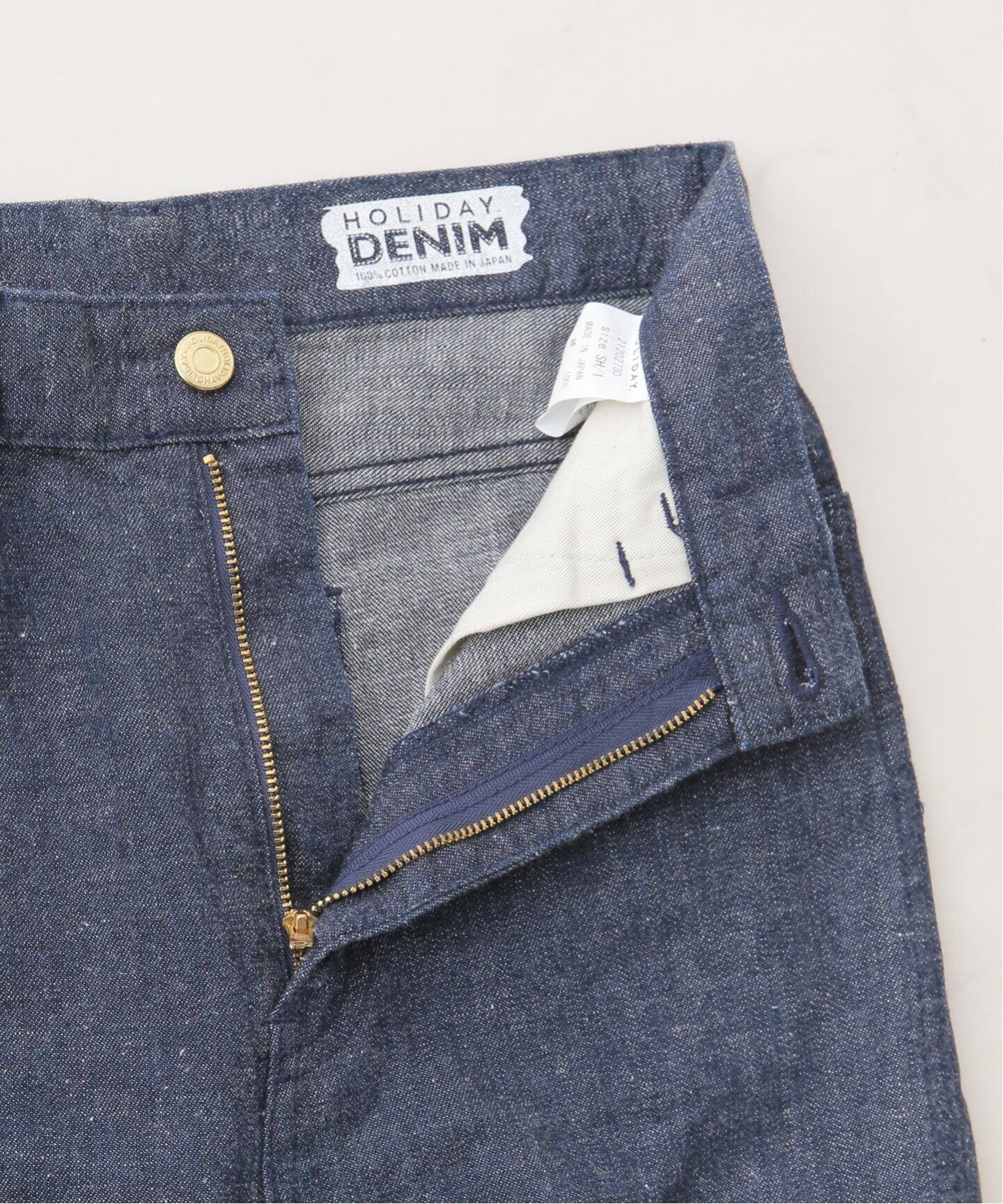 HOLIDAY/ホリデイ】HIGH WAIST SKINNY FLARE DENIM PA（デニムパンツ 