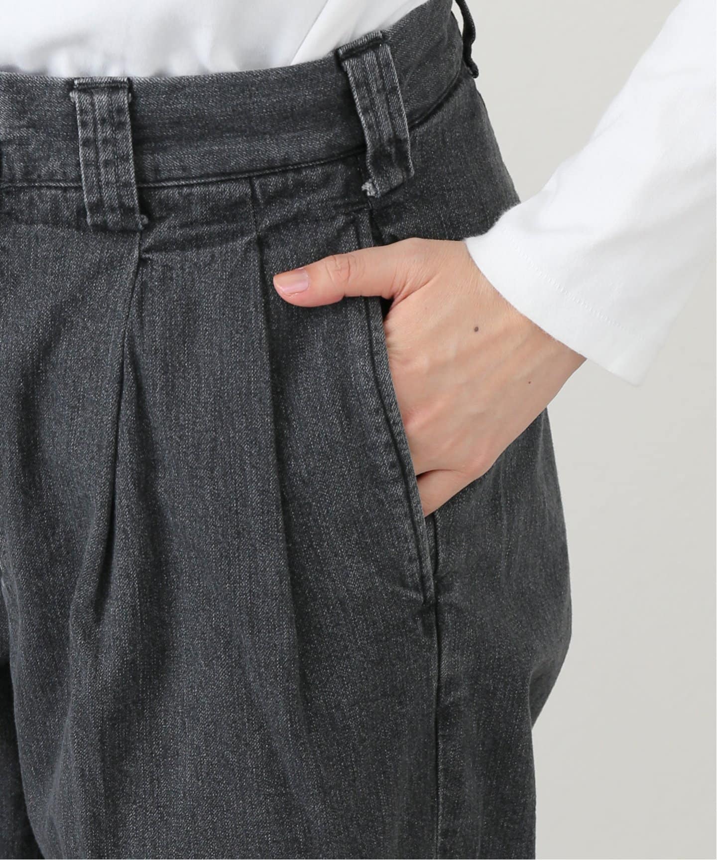 ≪WEB限定≫OBLADA / オブラダ Officers Denim（デニムパンツ