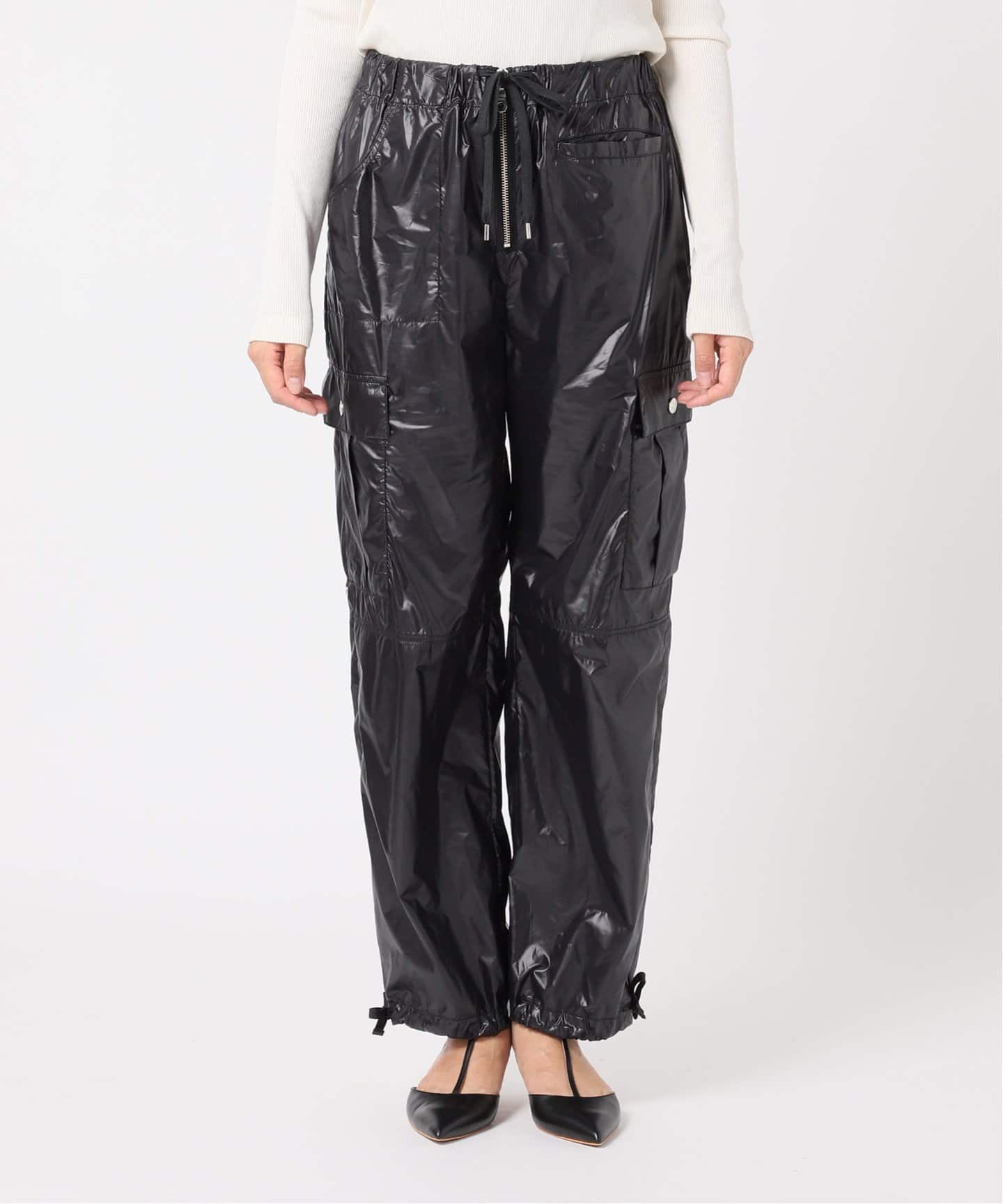 美品Spick and Span LOT カーゴ パンツ 2023A/W 36 ポケットディテールパンツ(カーゴパンツ)|U by SPICK&SPAN